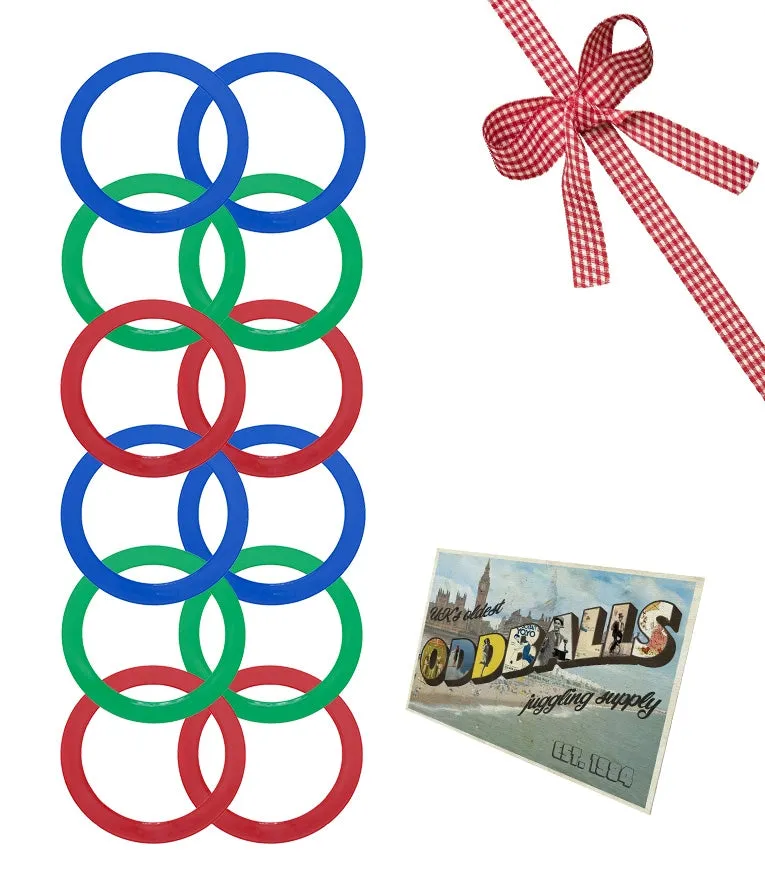 12 Juggle Dream Standard Juggling Ring - POSTCARD