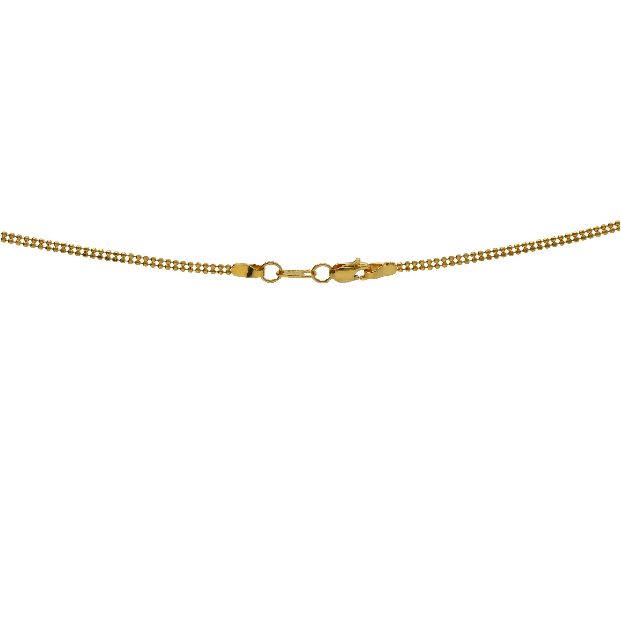 22K Yellow Gold Versatile Singapore set w/ Earrings
