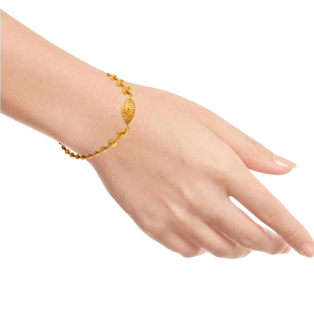 22KT (916) Yellow Gold  Bracelets For Women