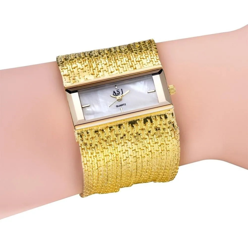 ASJ Women's Fine Fashion Premium Quality Luxury Style Bracelet Watch