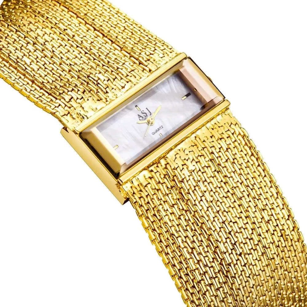 ASJ Women's Fine Fashion Premium Quality Luxury Style Bracelet Watch