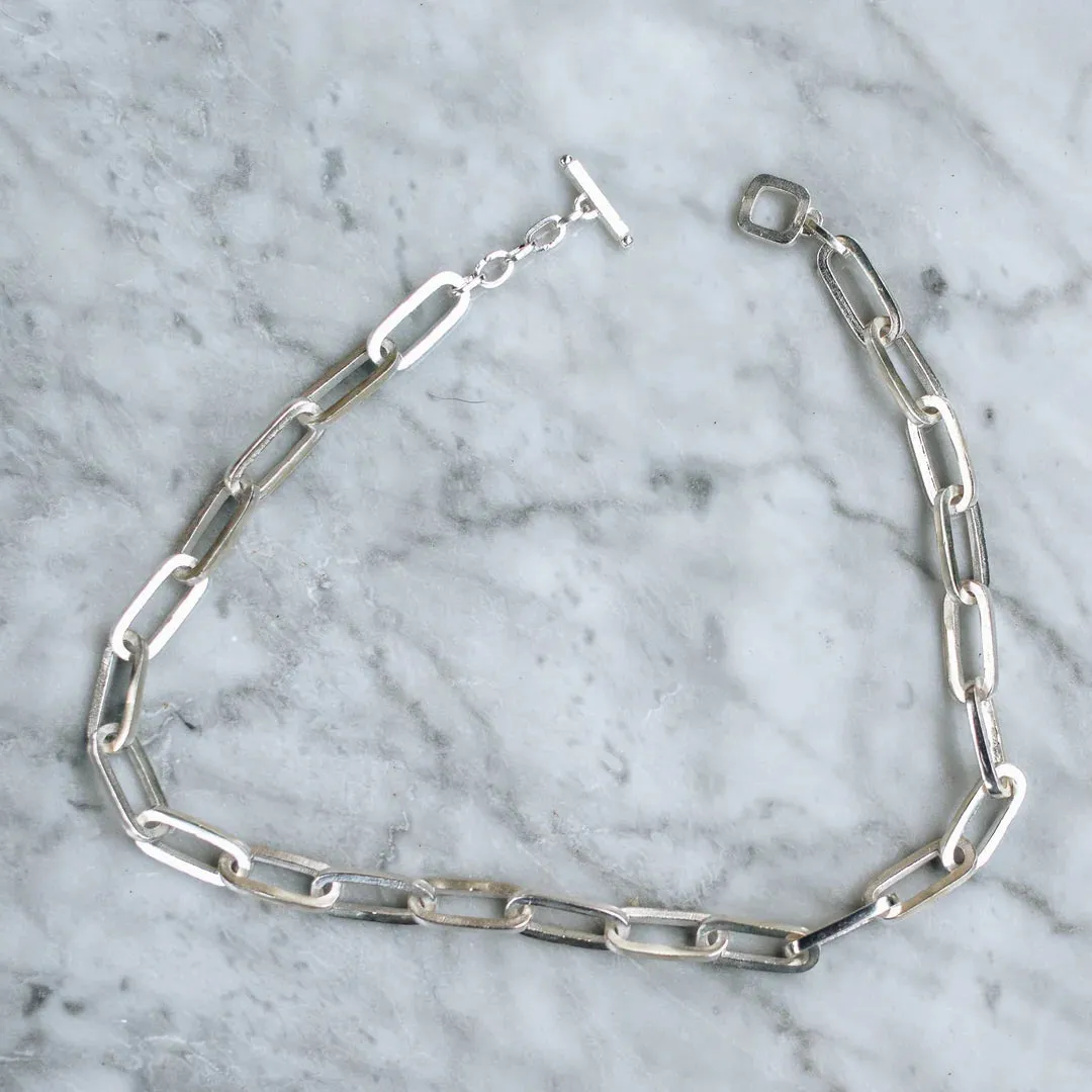 BIG CHAIN LINK NECKLACE | 925 STERLING