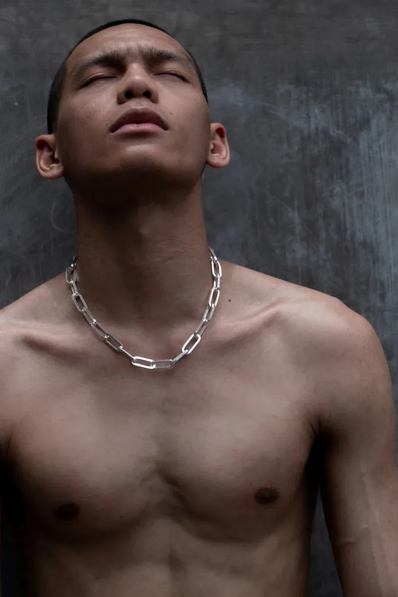 BIG CHAIN LINK NECKLACE | 925 STERLING