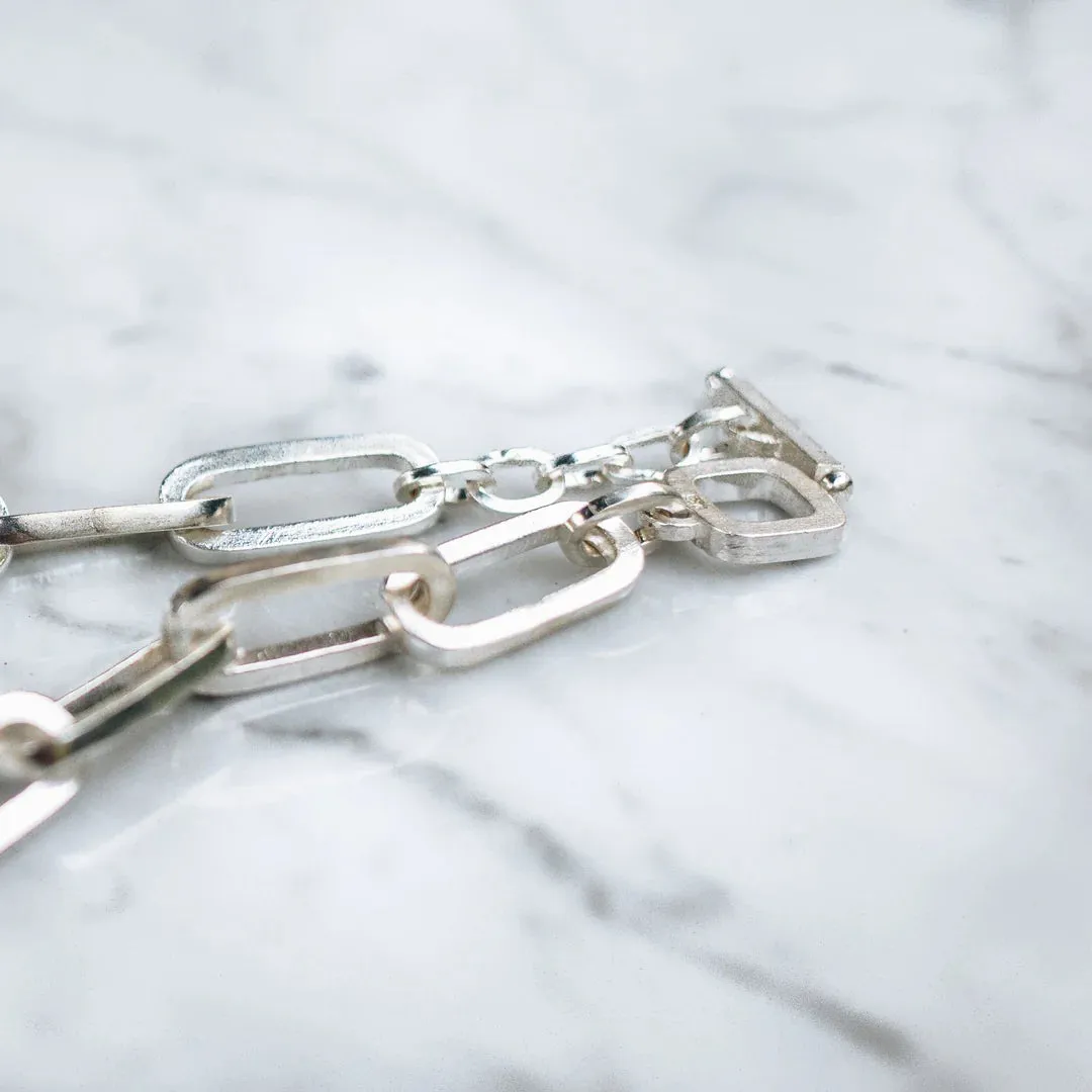 BIG CHAIN LINK NECKLACE | 925 STERLING