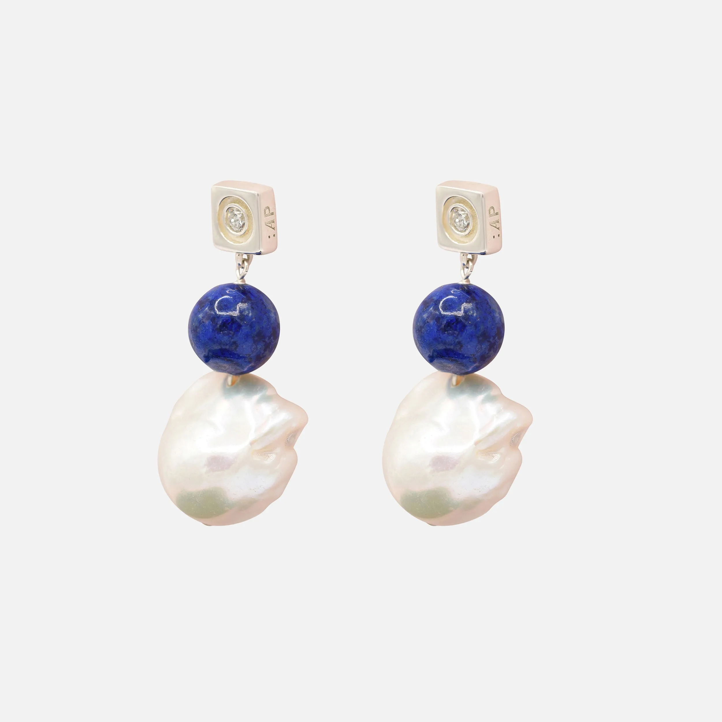 BOLD Earrings, Silver