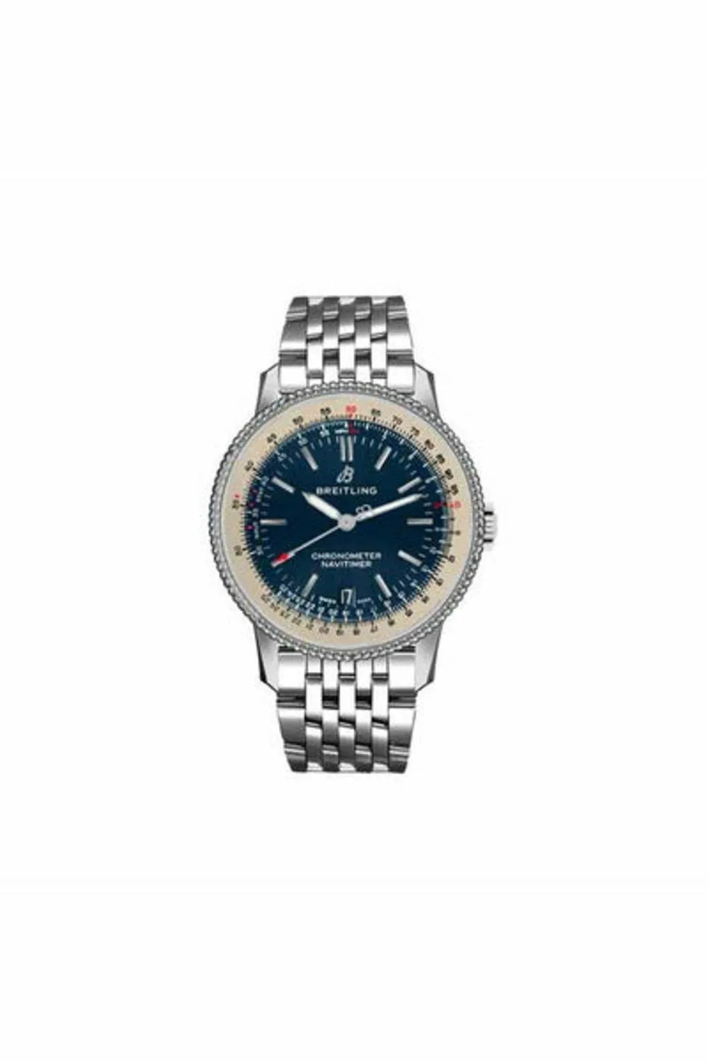 breitling navitimer 1 38mm stainless steel men's watch