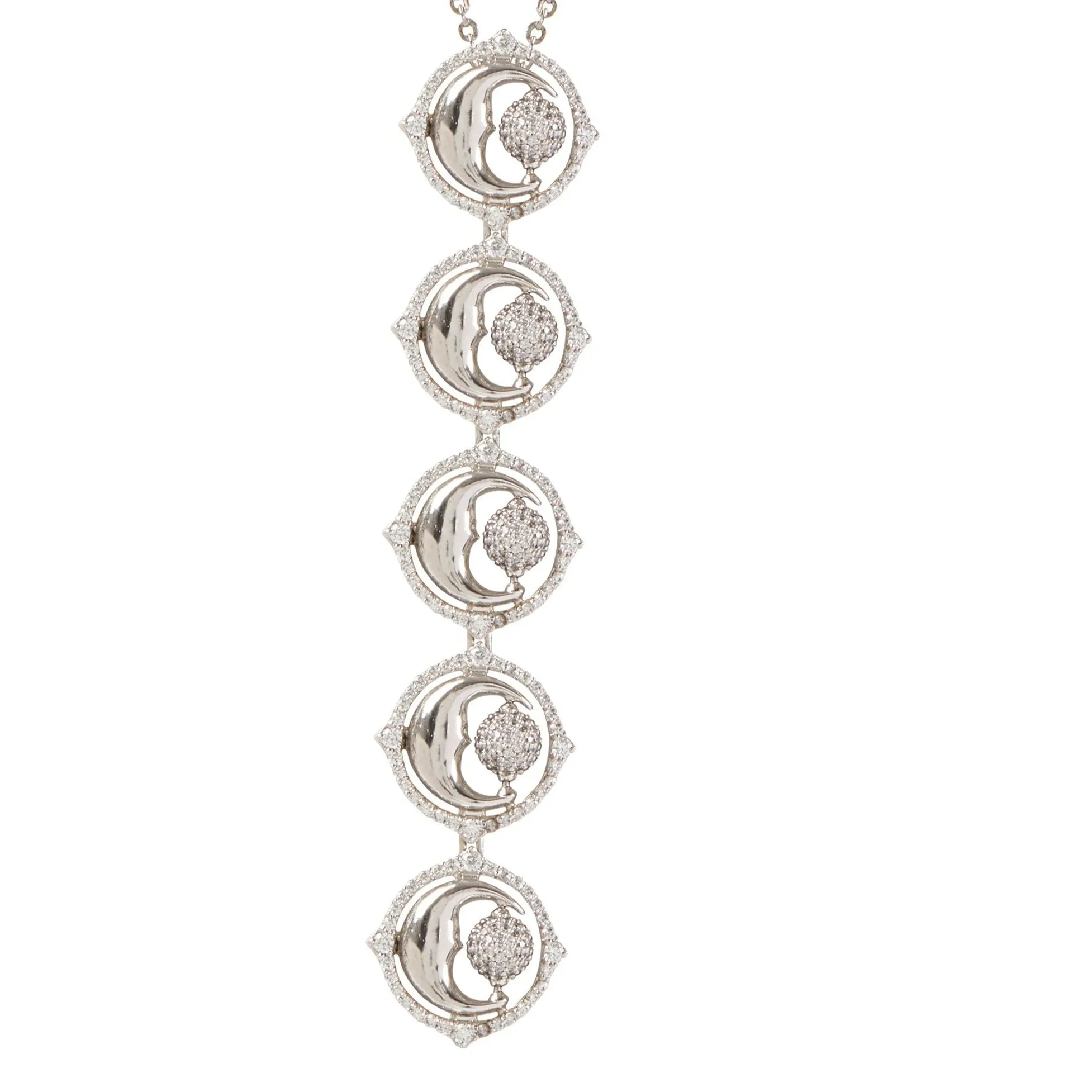Celestial Rebellion Silver Plated Pendant