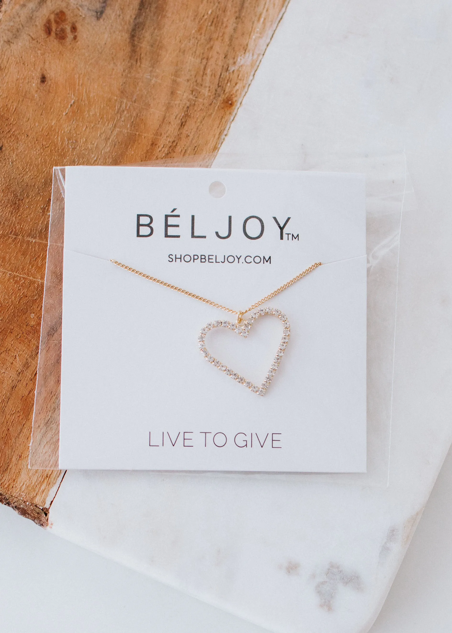 Cherish Crystal Necklace