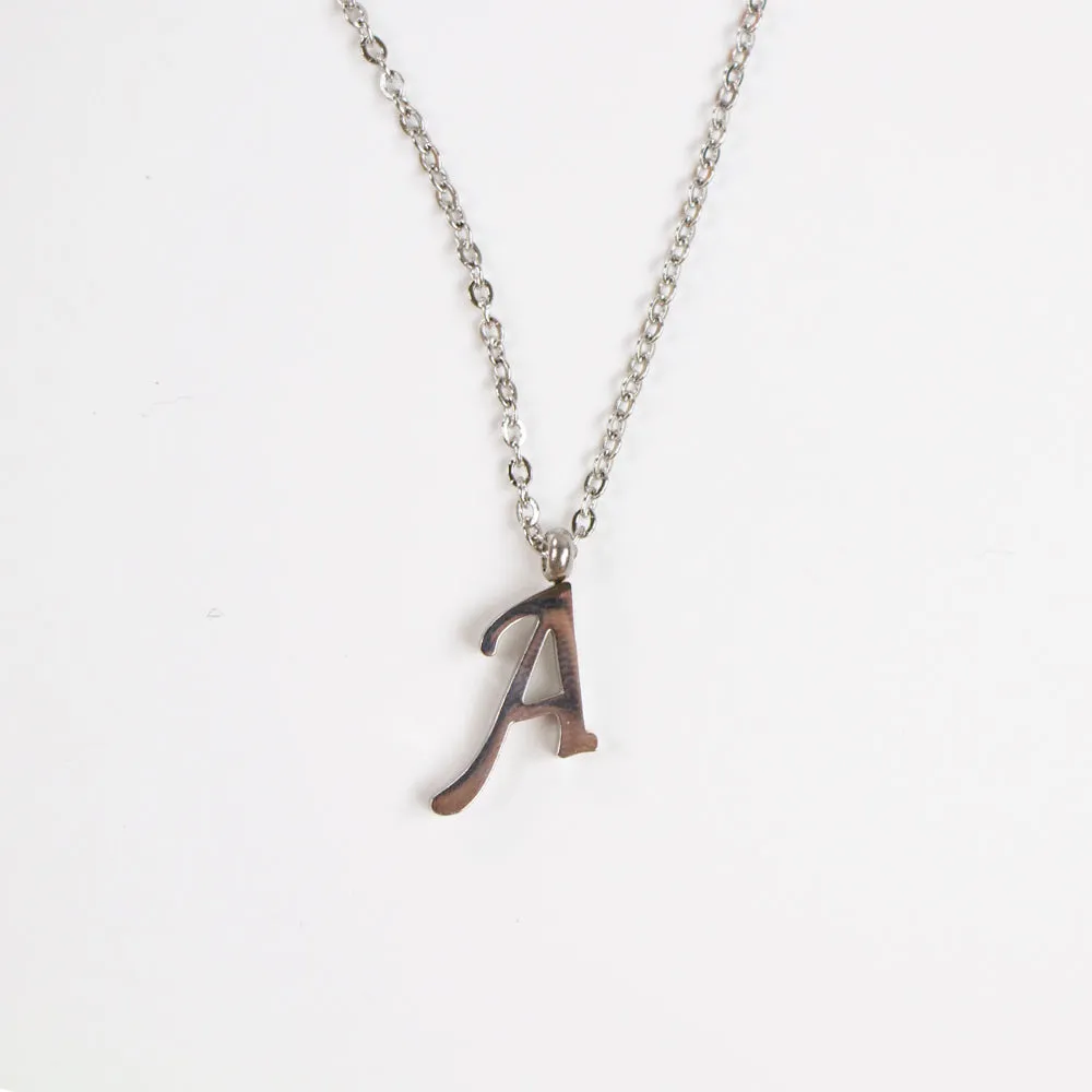 Cursif Letter Necklace