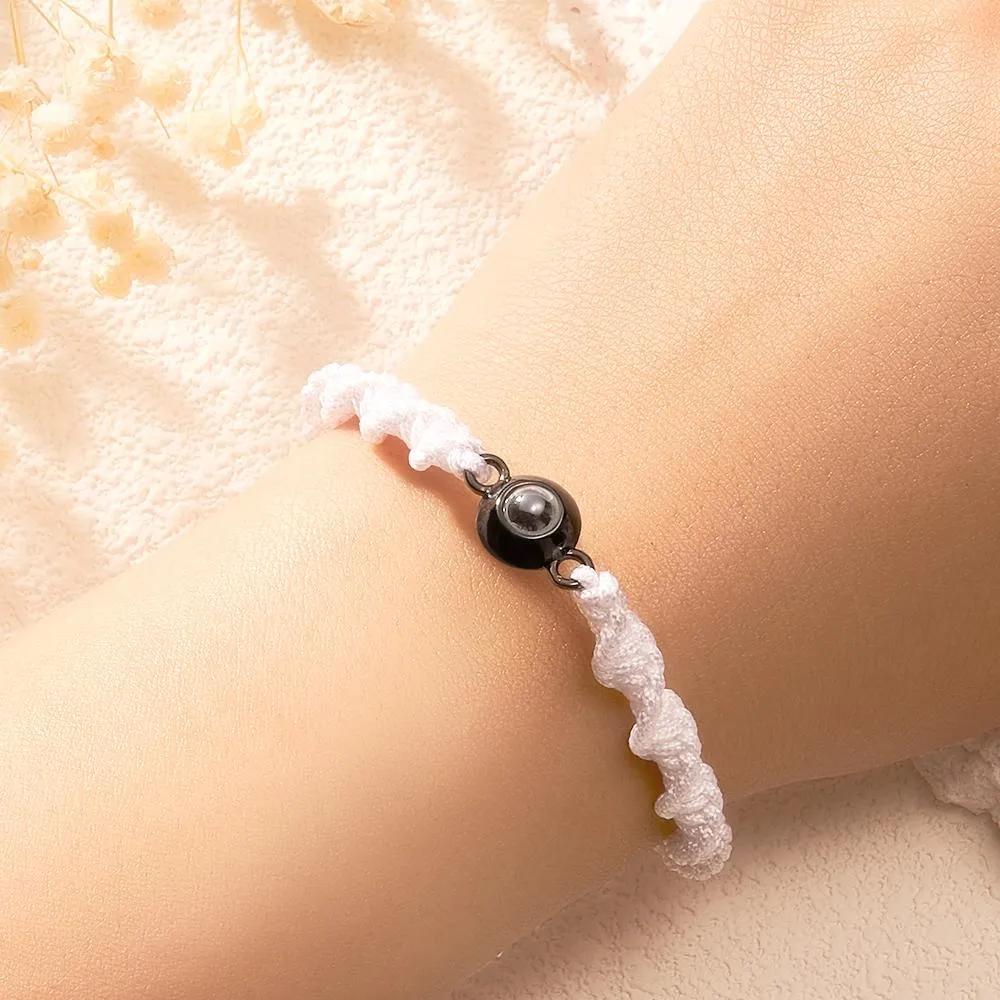 Custom Projection Bracelet Sports Weave Simple Gift