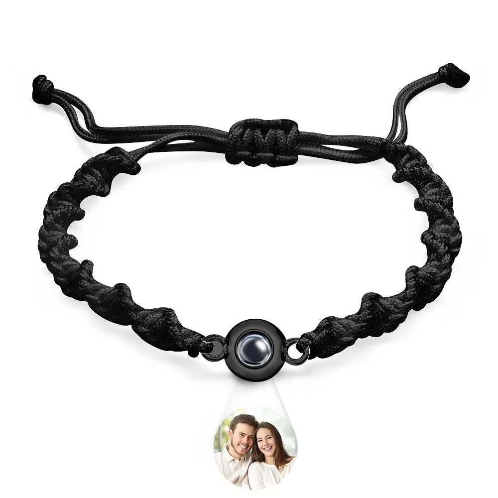 Custom Projection Bracelet Sports Weave Simple Gift