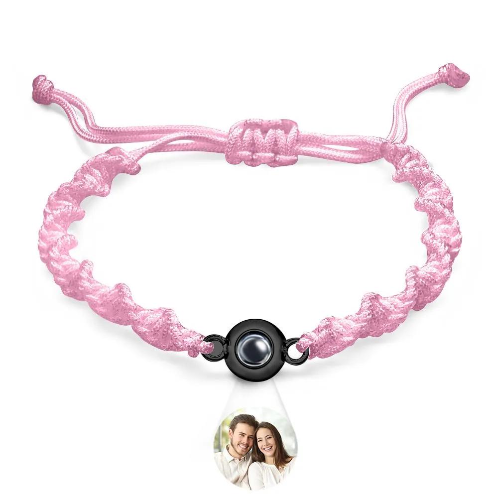 Custom Projection Bracelet Sports Weave Simple Gift