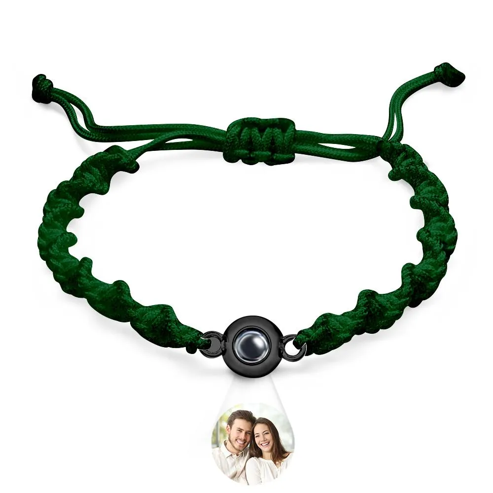 Custom Projection Bracelet Sports Weave Simple Gift