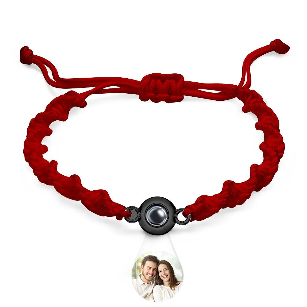 Custom Projection Bracelet Sports Weave Simple Gift