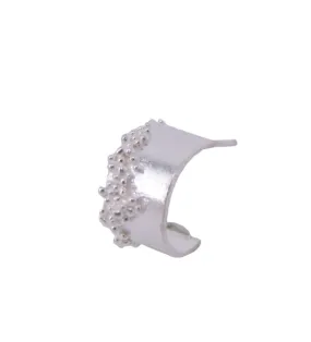 Etrusc Small Hoop Silver Earrings