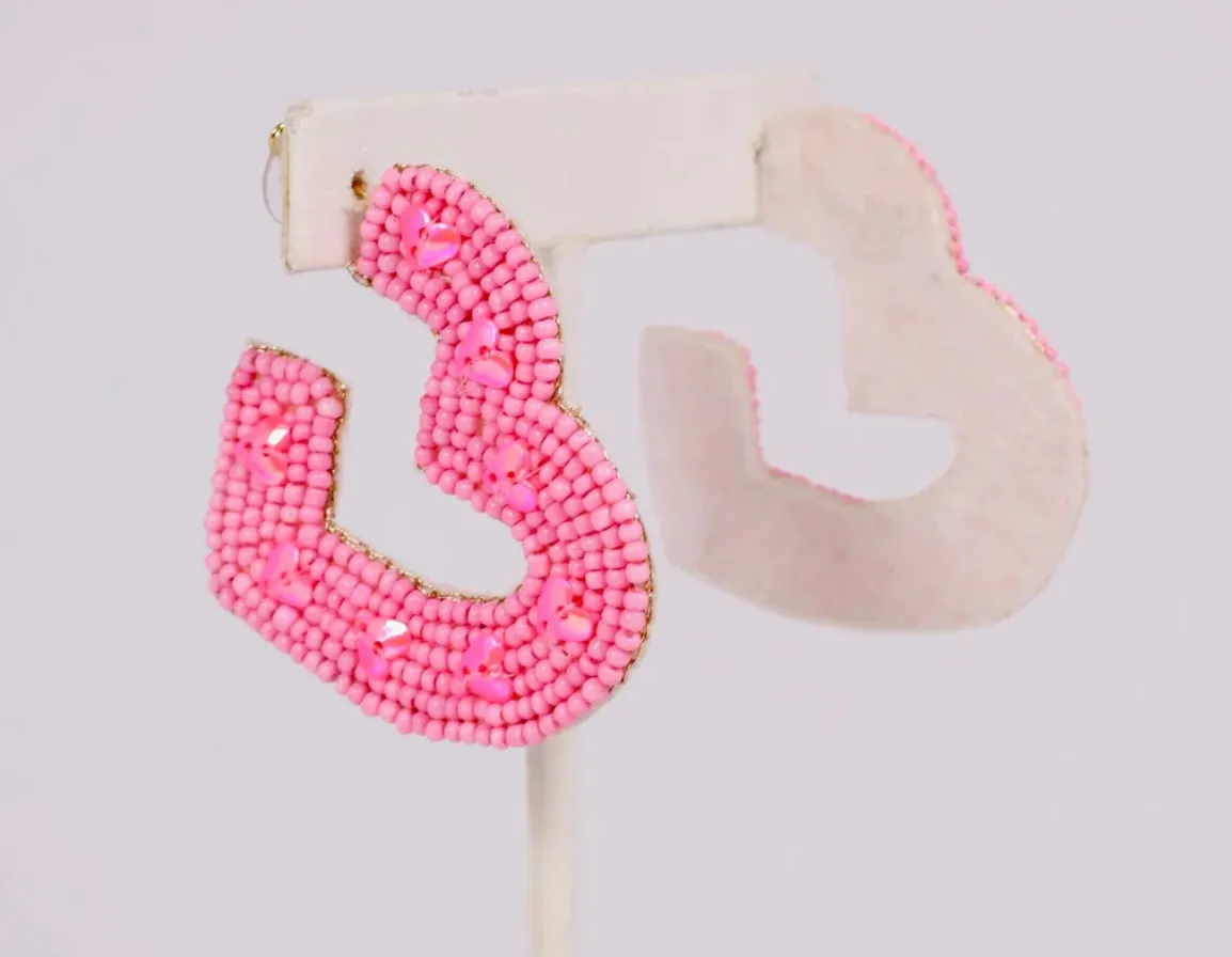 Ever After Heart Earring