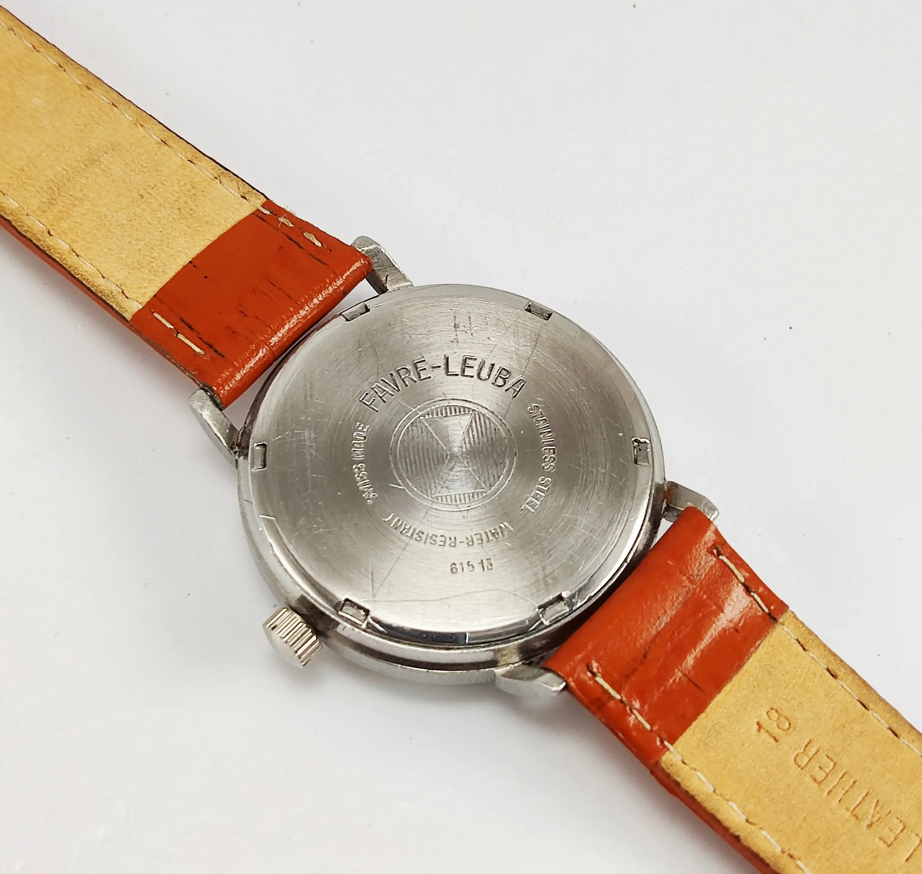 Favre Leuba 253  Cream Dial 17 Jewels HandWinding Men's Watch