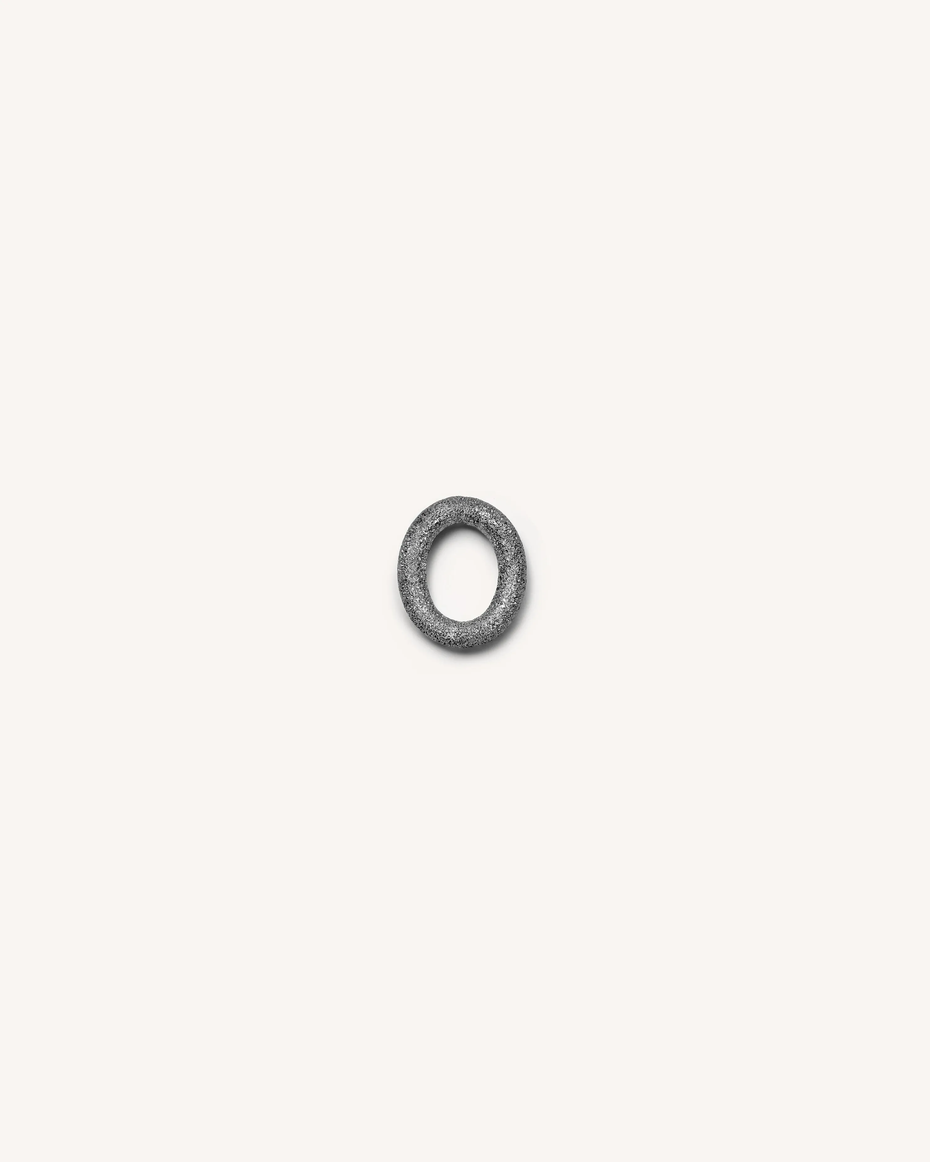 Florentine Finish One Oval Link