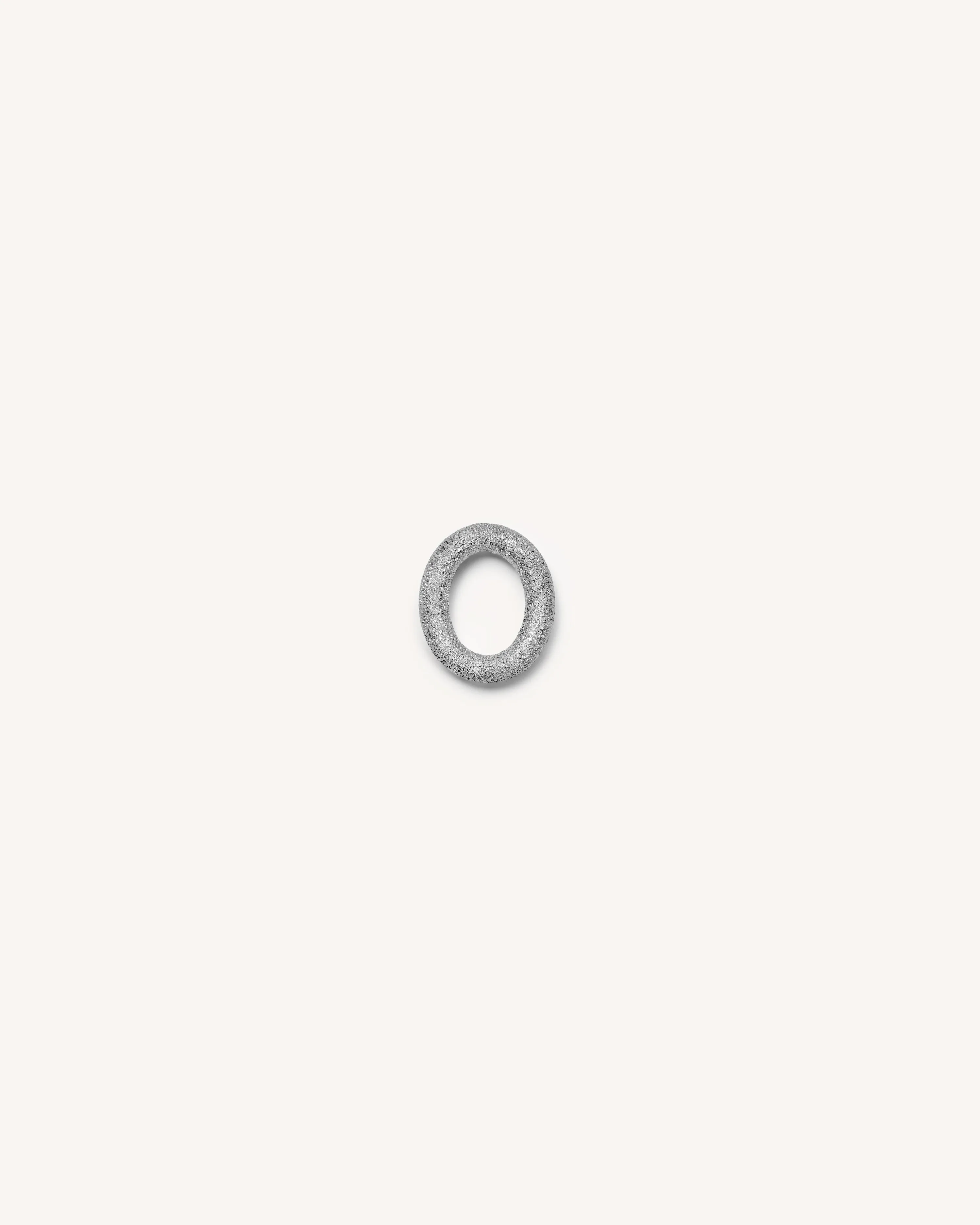 Florentine Finish One Oval Link
