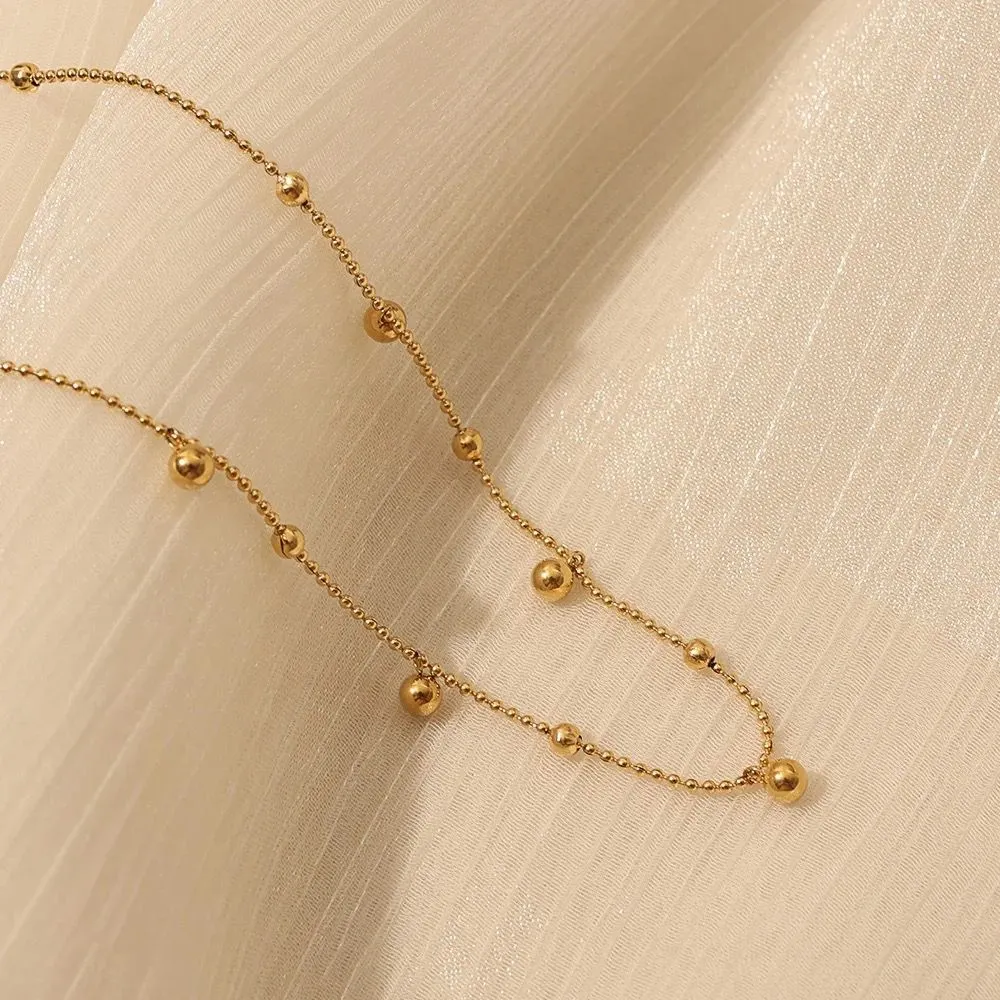 Gold Balls (Neckpiece)