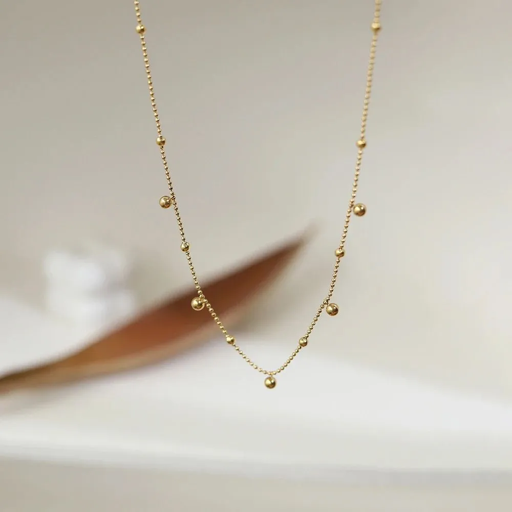Gold Balls (Neckpiece)