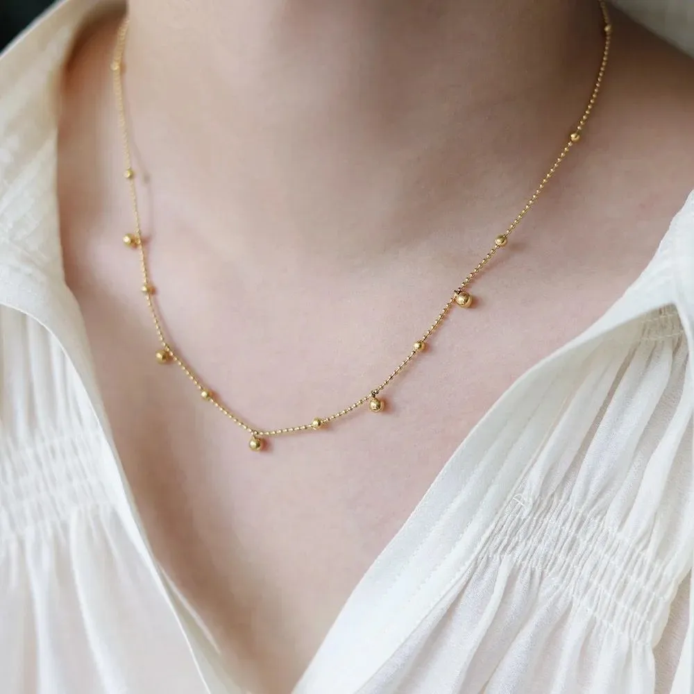 Gold Balls (Neckpiece)