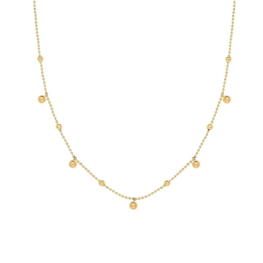 Gold Balls (Neckpiece)