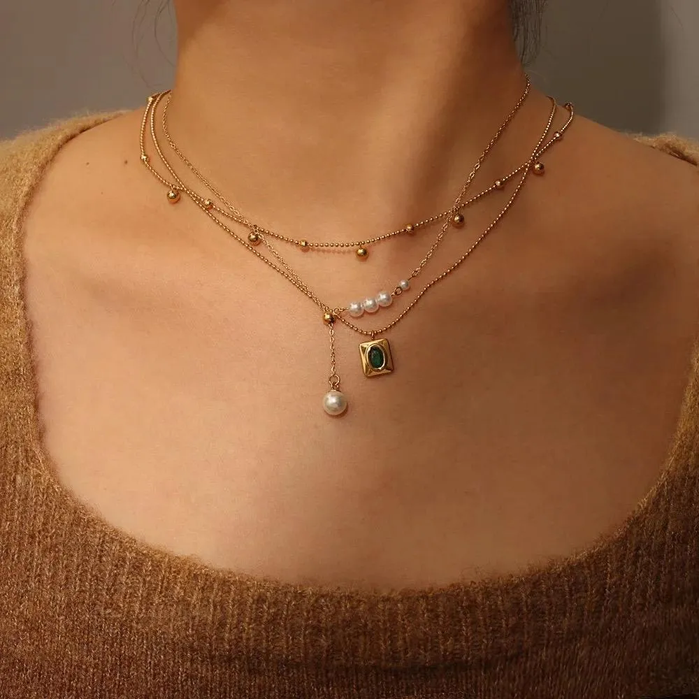 Gold Balls (Neckpiece)