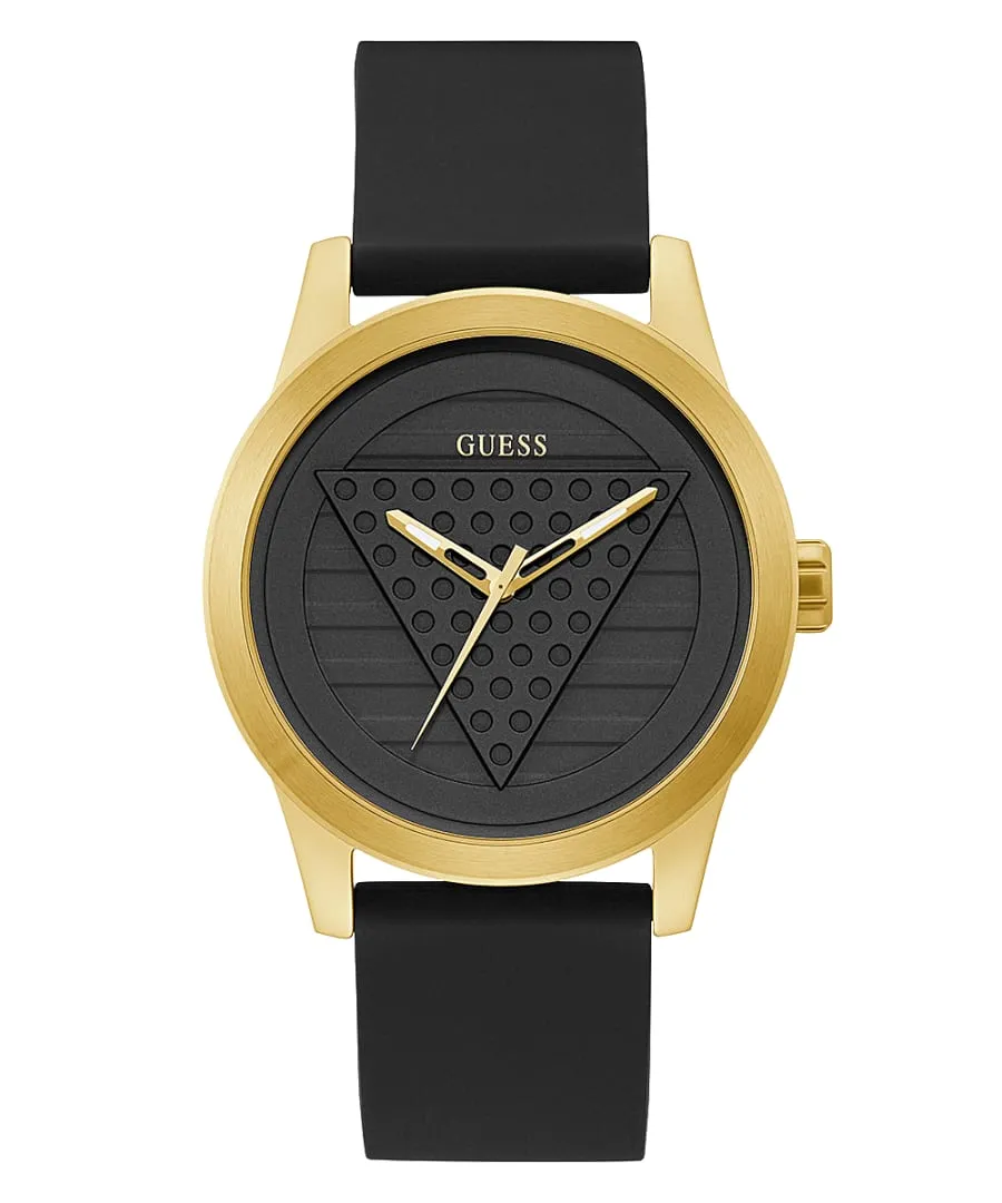Guess GW0200G1 Driver Black Silicone Strap Unisex Watches