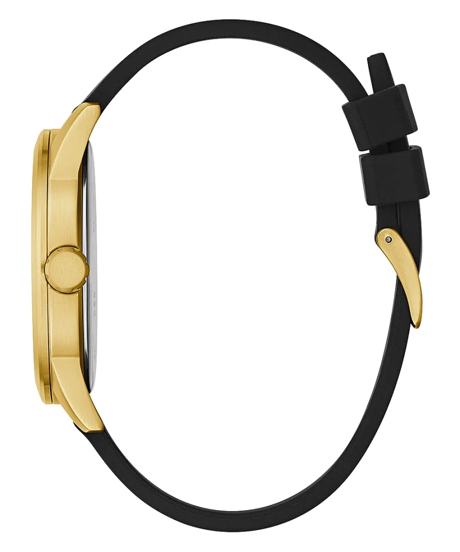 Guess GW0200G1 Driver Black Silicone Strap Unisex Watches