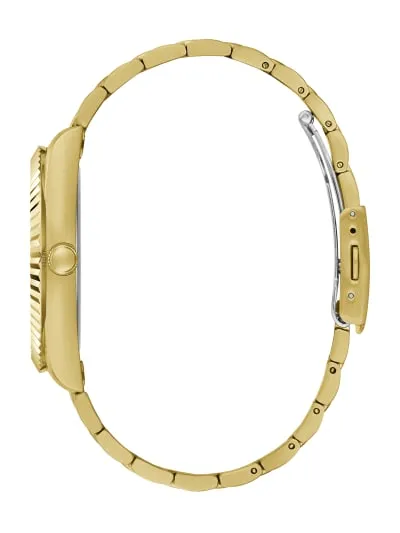 Guess GW0265G2 Connoisseur Gold Stainless Steel Strap Unisex Watches