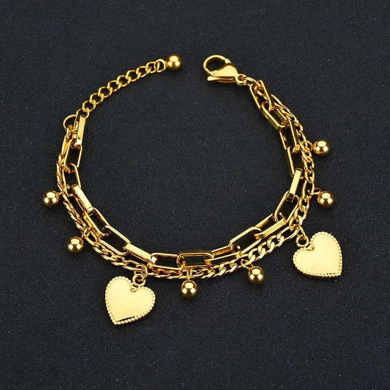 Heart Bracelets & Bangles Simple Bracelet
