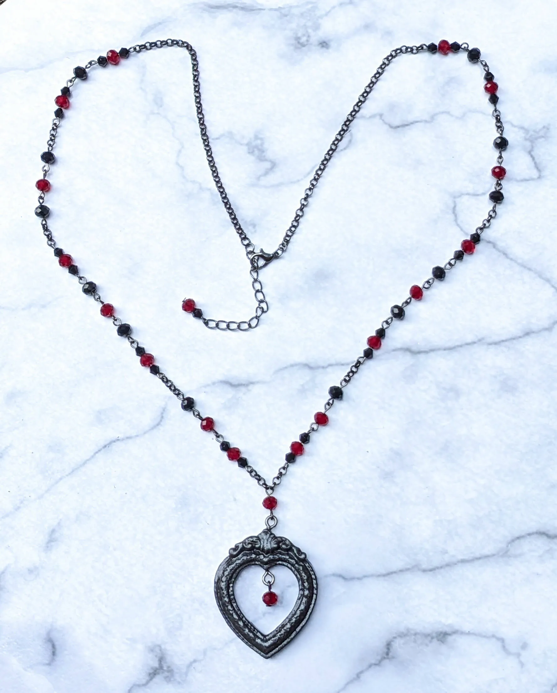 Heart Frame Necklace