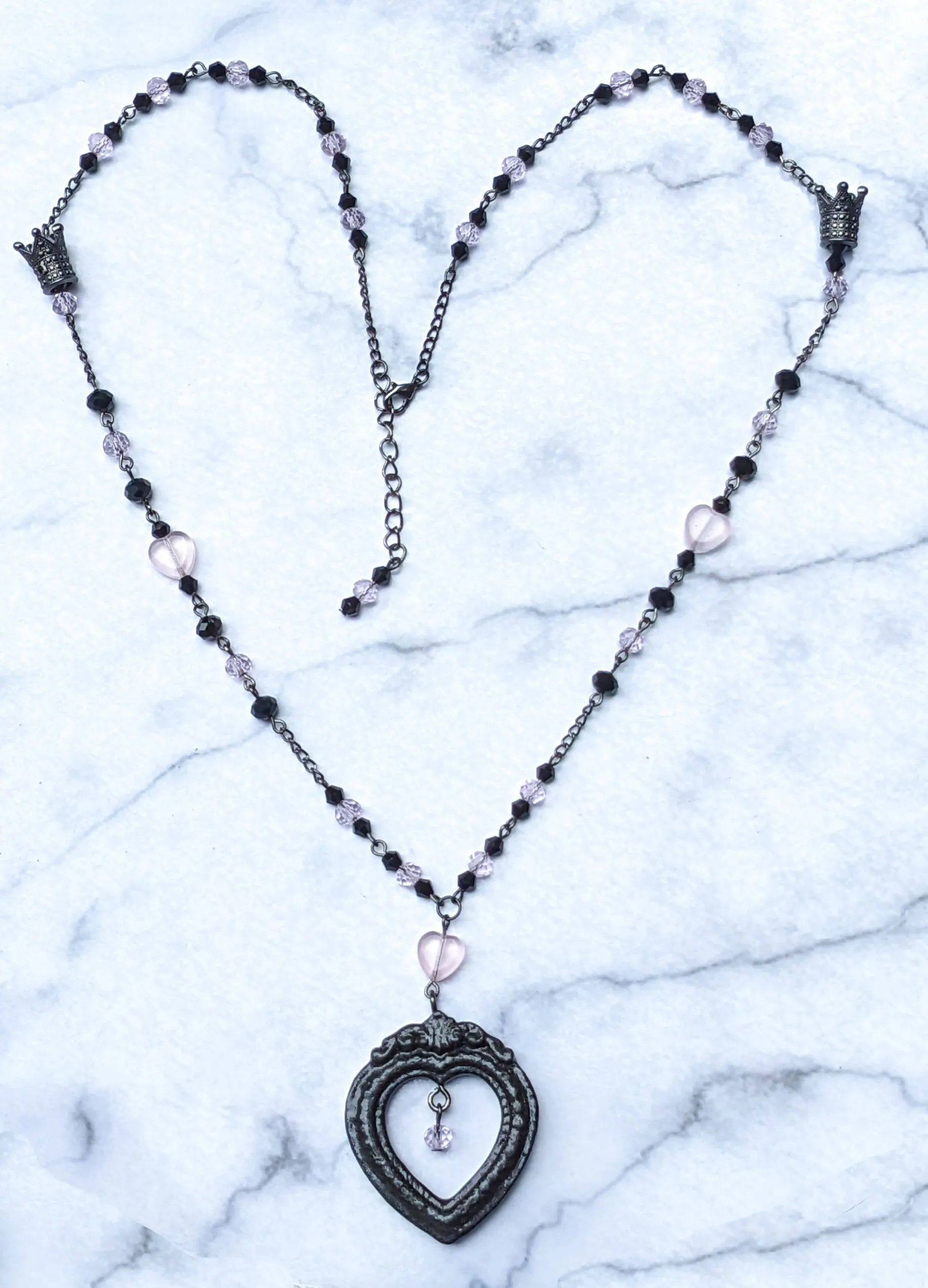 Heart Frame Necklace
