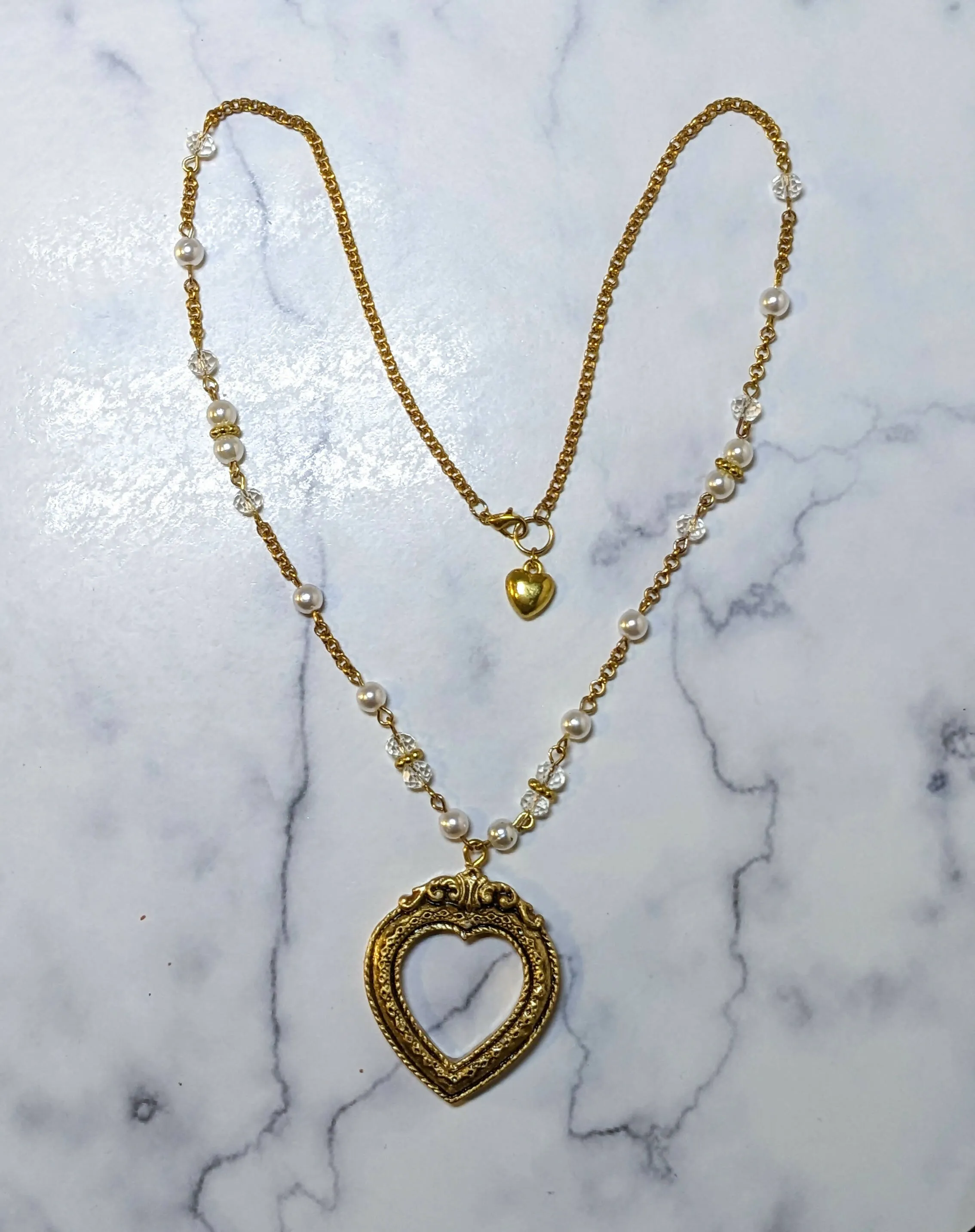 Heart Frame Necklace
