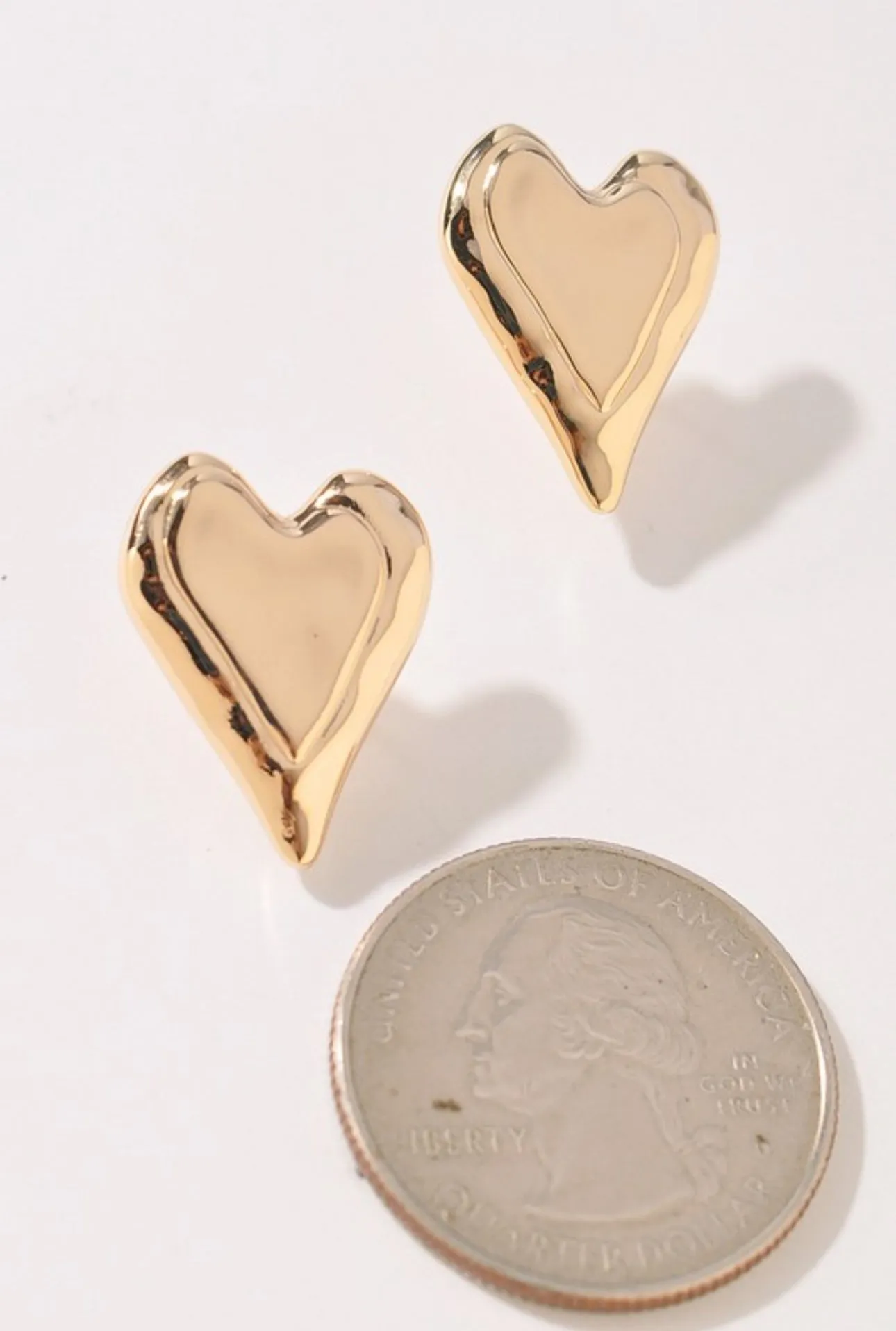 Heart Studs
