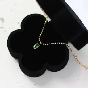 Kaila Emerald Necklace