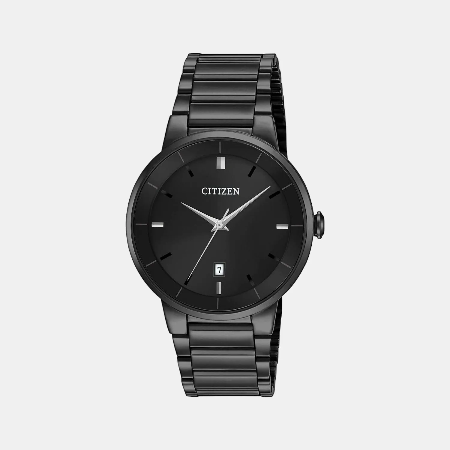 Men's Black Analog Stainless Steel Watch BI5017-50E
