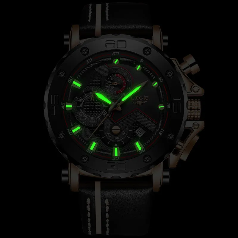 Mens Luxury Watches - Fashion Waterproof Quartz Watch