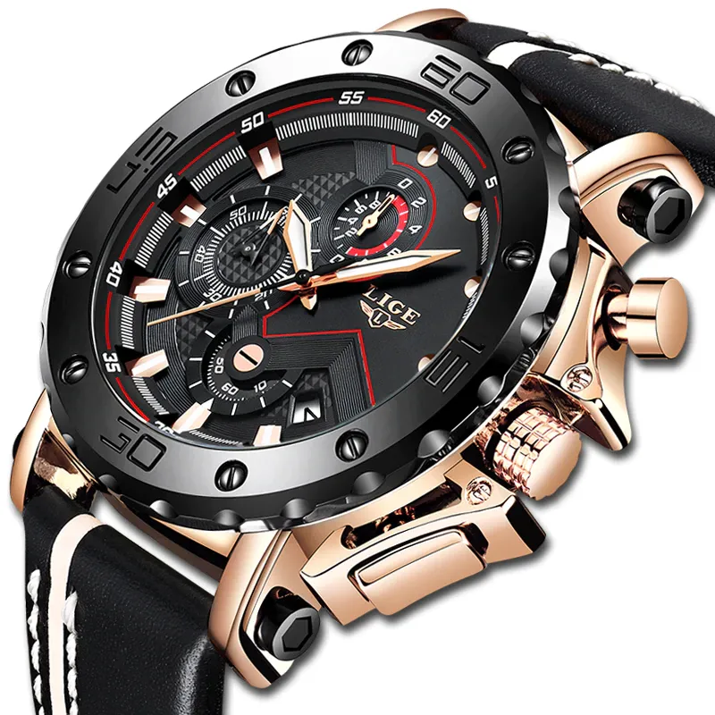 Mens Luxury Watches - Fashion Waterproof Quartz Watch