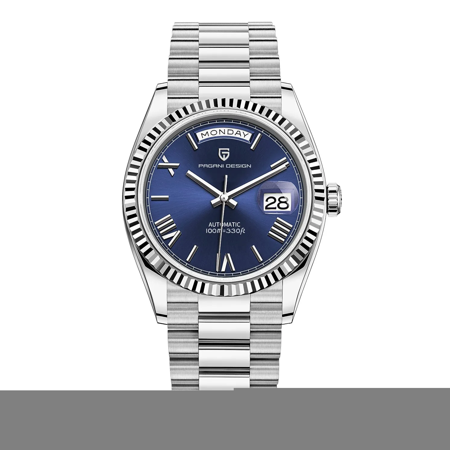 PAGANI DESIGN DD36 Gold Luxury Automatic Mechanical Watch For Men ST16 100M Waterproof 2022 New AR sapphire glass Men&#39;s Watches