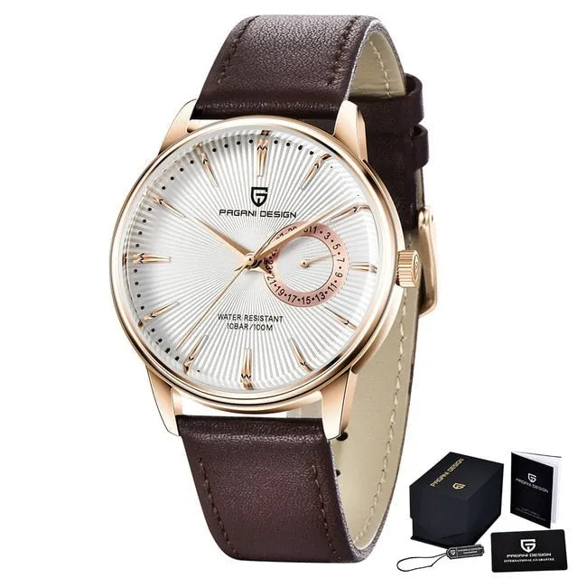 PAGANI DESIGN Elegant Luxury Waterproof Quartz Men Watches