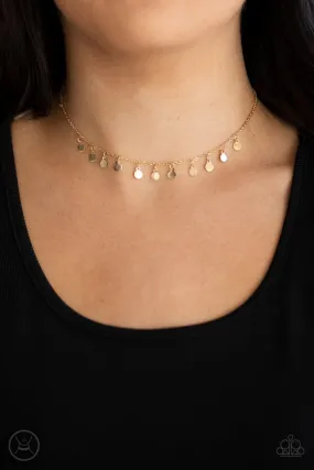 Paparazzi Necklace ~ Ready, Set, DISCO! - Gold