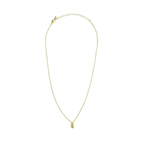Pineapple Necklace, Gold