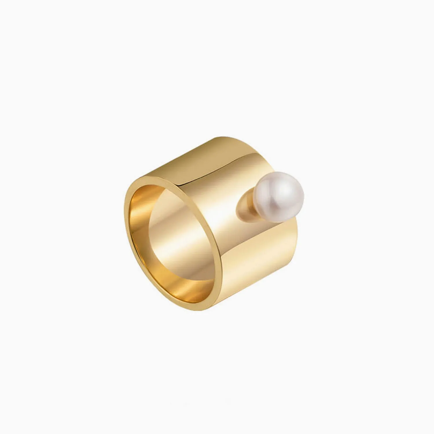 [Presale] Pearl Wide Statement Ring