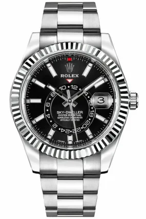 rolex sky-dweller 18kt white gold 42mm