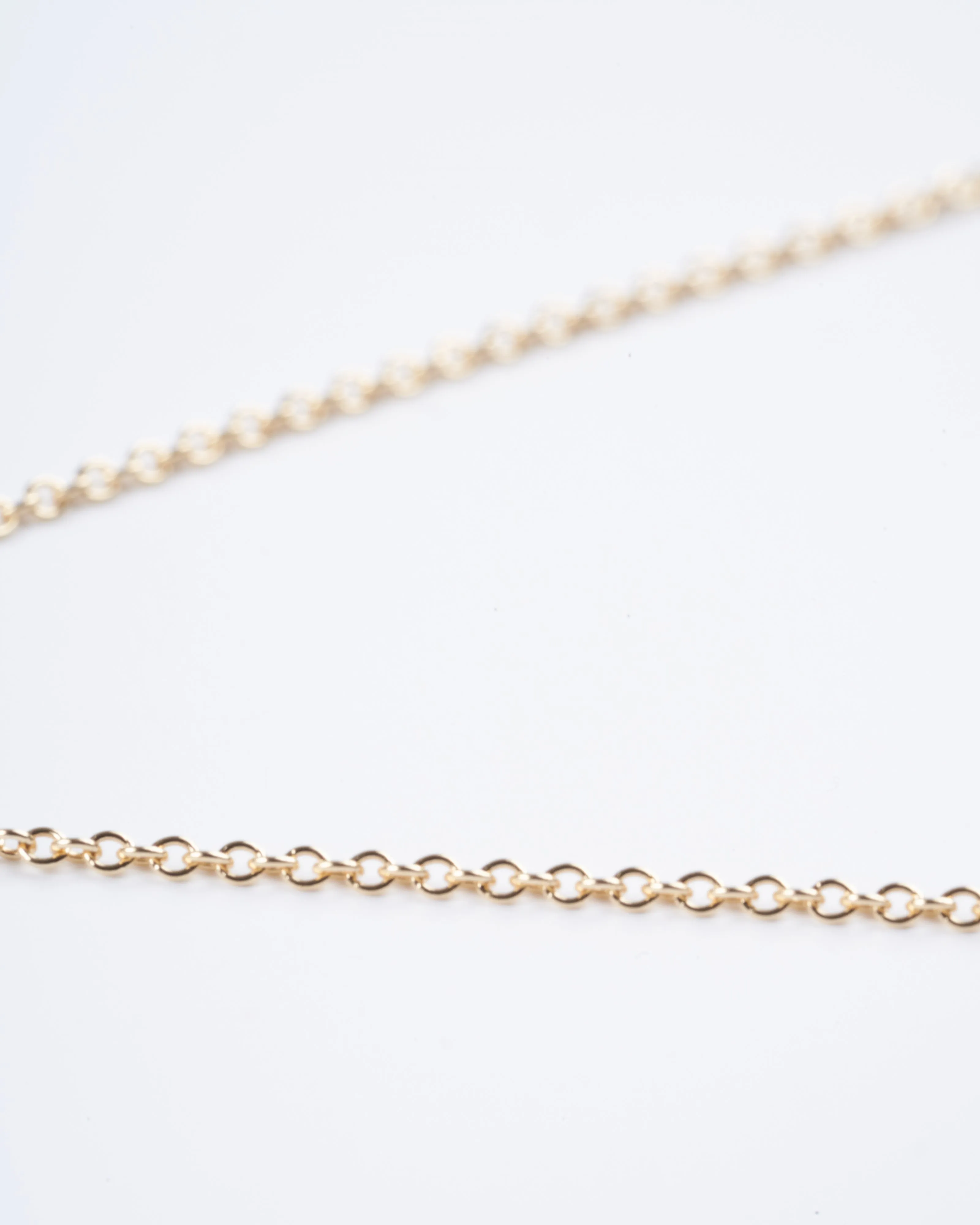 sagittarius disc necklace - yellow gold
