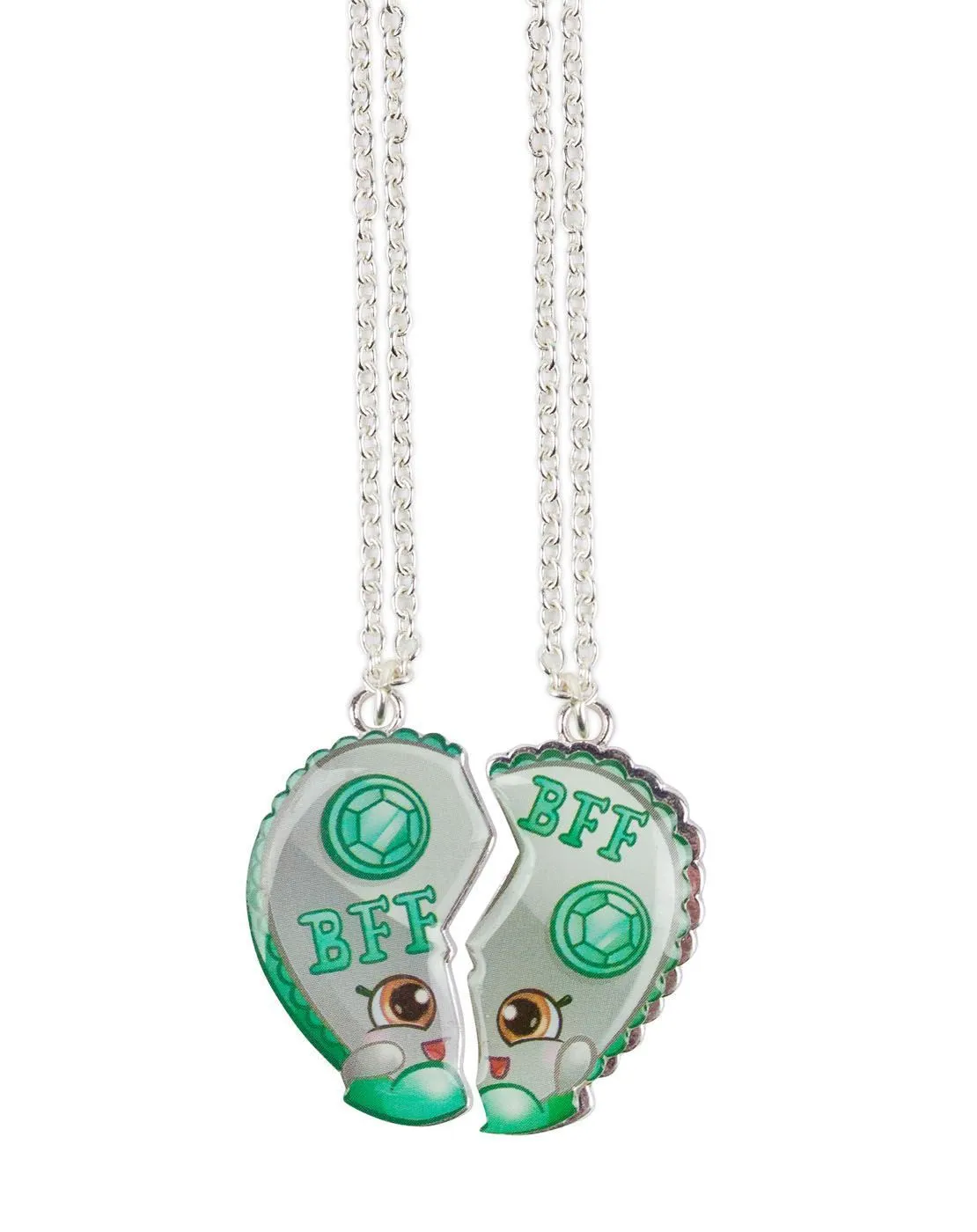 Shopkins Chelsea Charm Best Friend Necklaces Set