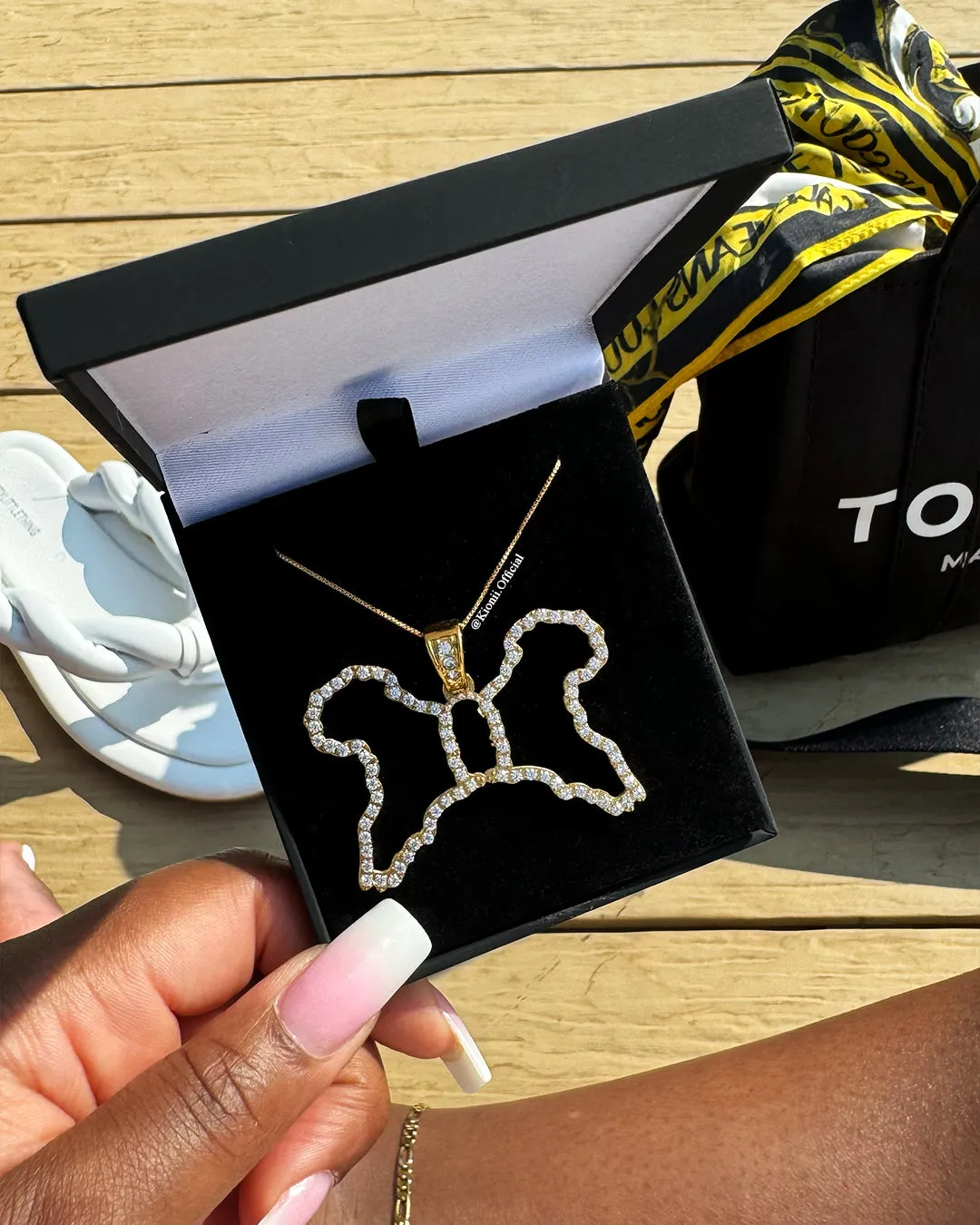 Shuri Africa Butterfly Necklace
