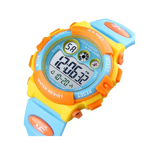 SKMEI Kids Digital Watch, 50M Waterproof, Sports, LED Light